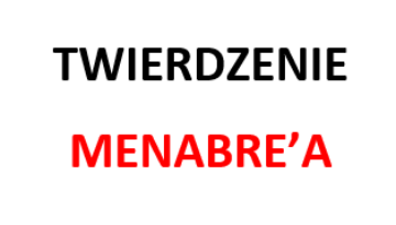 twierdzenie menabrei