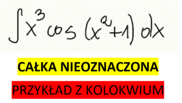 całka nieoznaczona