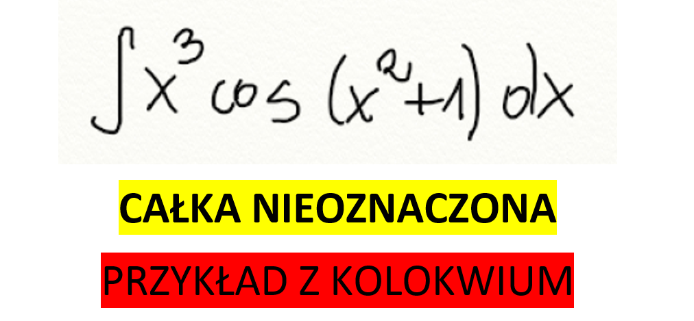 całka nieoznaczona